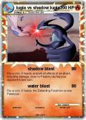 lugia vs shadow