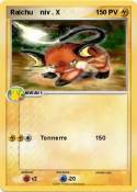 Raichu niv . X