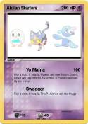 Alolan Starters