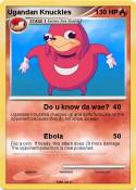 Ugandan Knuckle