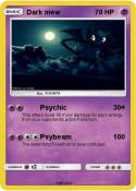 Dark mew