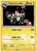kirby bom robot