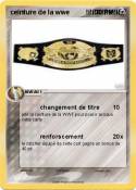 ceinture de la