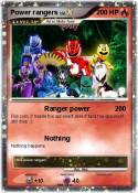 Power rangers