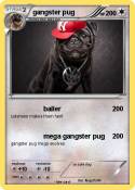gangster pug