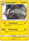 Alolan Golem