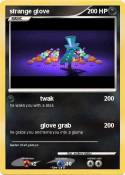 strange glove