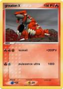 groudon X