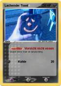 Lachender Toast