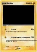 your demise