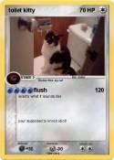 toilet kitty
