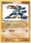X Blade Armor