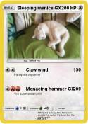 Sleeping menice