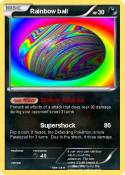 Rainbow ball