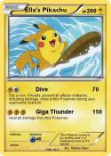 Ella's Pikachu