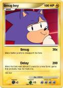 Smug boy