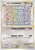 Les 718 pokémon