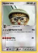 Hipster kitty