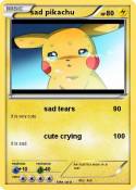sad pikachu