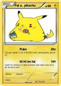 Fat a.. pikachu