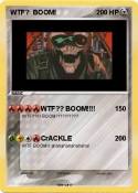 WTF? BOOM!