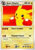 Boxer Pikachu
