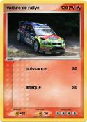 voiture de rall