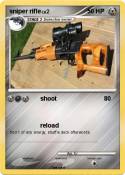 sniper rifle