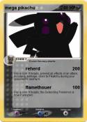 mega pikachu