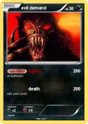 evil demand