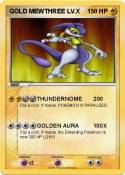 GOLD MEWTHREE