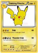 Dabbing Pikachu