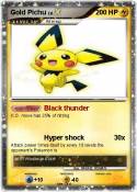 Gold Pichu