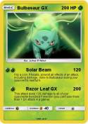 Bulbasaur GX