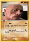 the rock