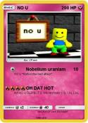 NO U