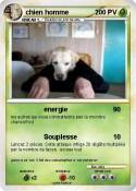 chien homme