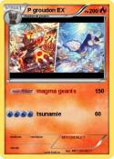 P groudon EX