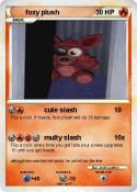 foxy plush