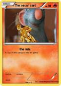 The oscar card