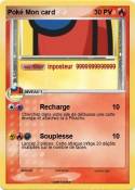 Poké Mon card