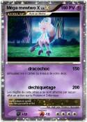 Méga mewtwo X