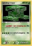 xploding creepe