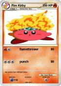 Fire Kirby