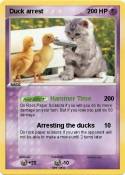 Duck arrest