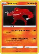 Knuckles