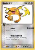 Raichu EX