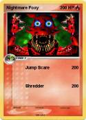 Nightmare Foxy