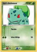 Ash's Bulbasaur