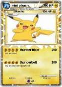 mini pikachu